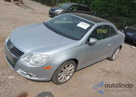2010 Volkswagen Eos Komfort from USA, damaged, VIN WVWBA7AH9AV022988